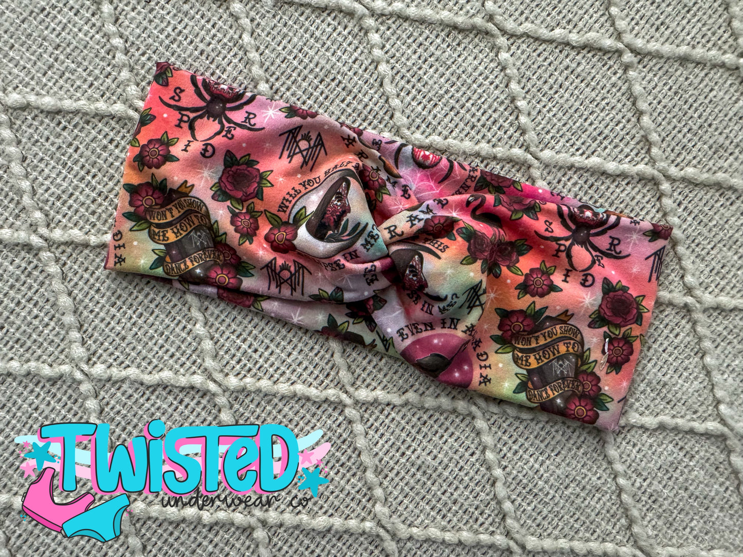 ADULT TWISTED HEADBAND - SLEEPY