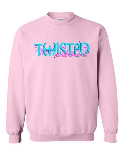 Twisted Logo Crewneck Sweatshirt