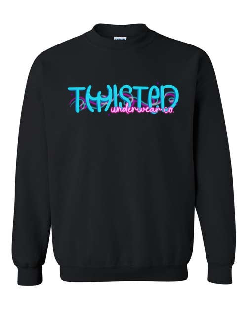 Twisted Logo Crewneck Sweatshirt
