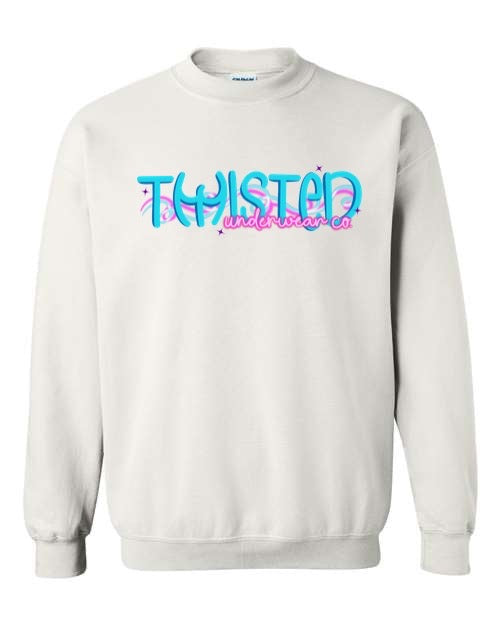 Twisted Logo Crewneck Sweatshirt