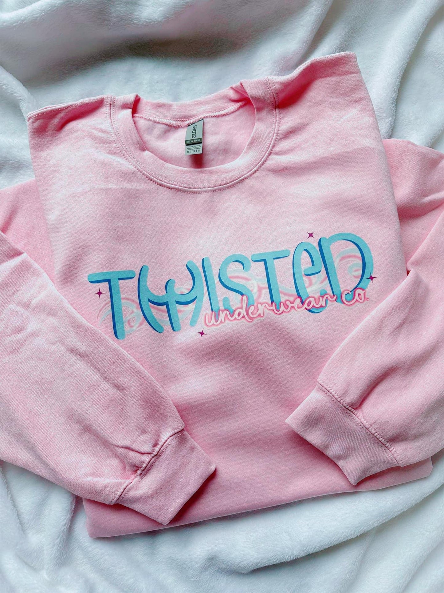 Twisted Logo Crewneck Sweatshirt