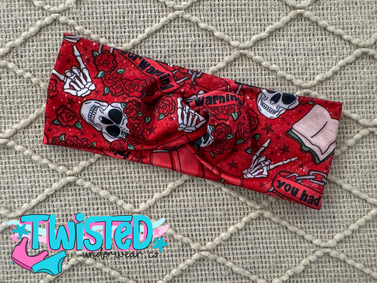 ADULT TWISTED HEADBAND - Trigger Warnings